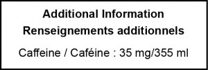 Caffeine additional info MR2015